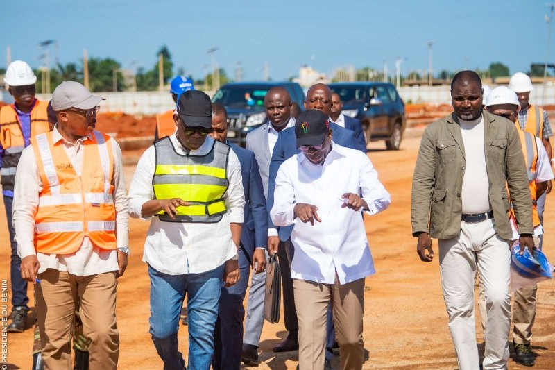 Visite de chantiers du Président de la République